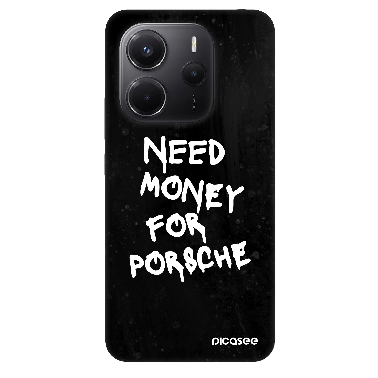Picasee Fashion Case für Xiaomi Redmi Note 14 4G - Black Dollar