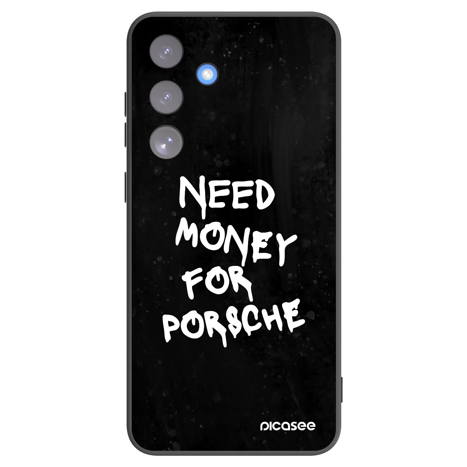 Picasee Samsung Galaxy S25 FE 5G Hülle - Schwarzes Silikon - Black Dollar