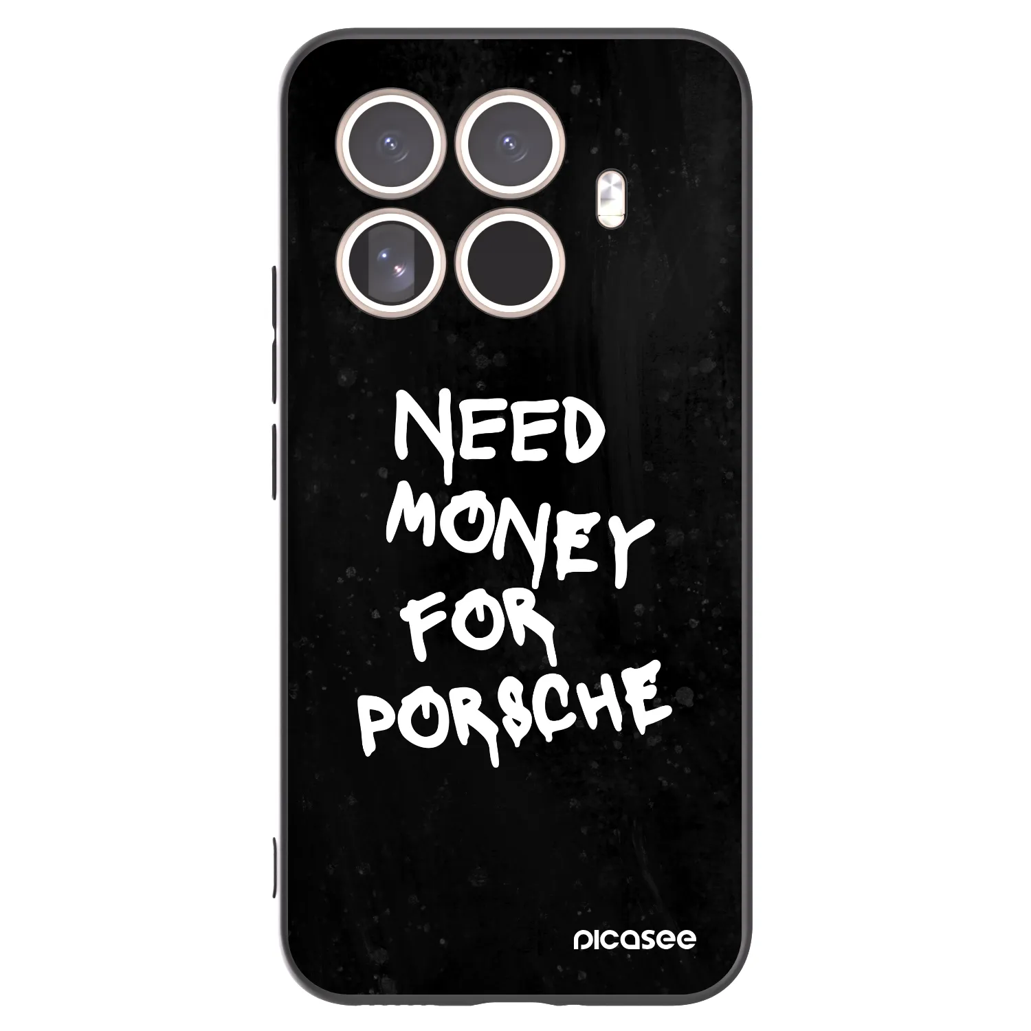 Picasee Xiaomi 15T Pro Hülle - Schwarzes Silikon - Black Dollar