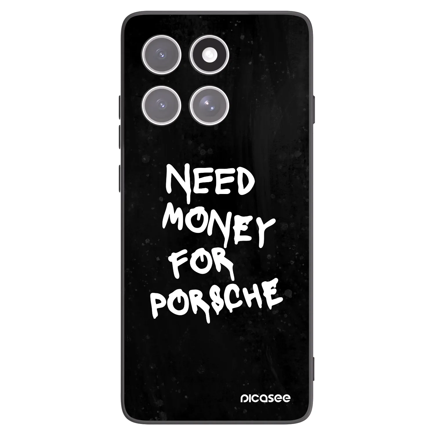 Picasee Motorola Edge 60 Fusion Hülle - Schwarzes Silikon - Black Dollar