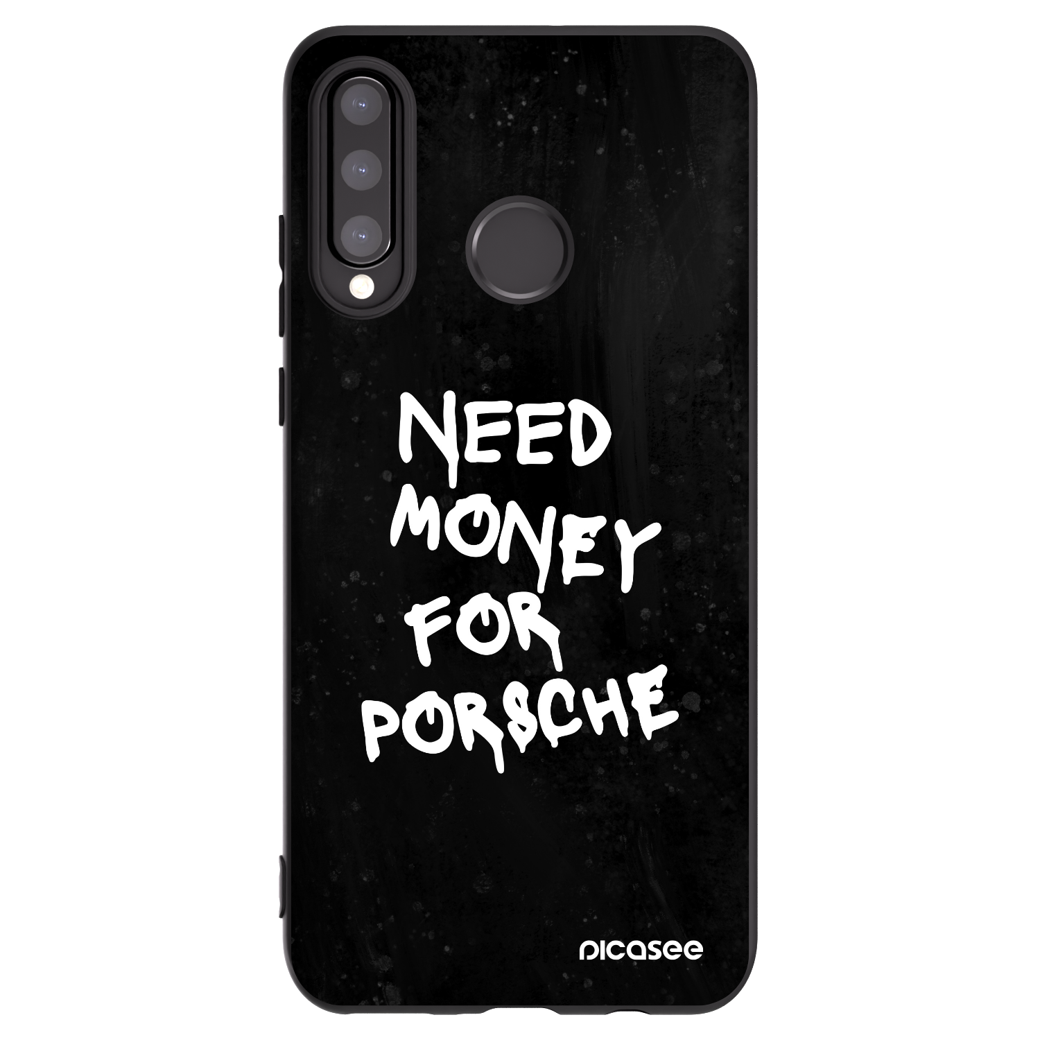Picasee Huawei P30 Lite Hülle - Schwarzes Silikon - Black Dollar