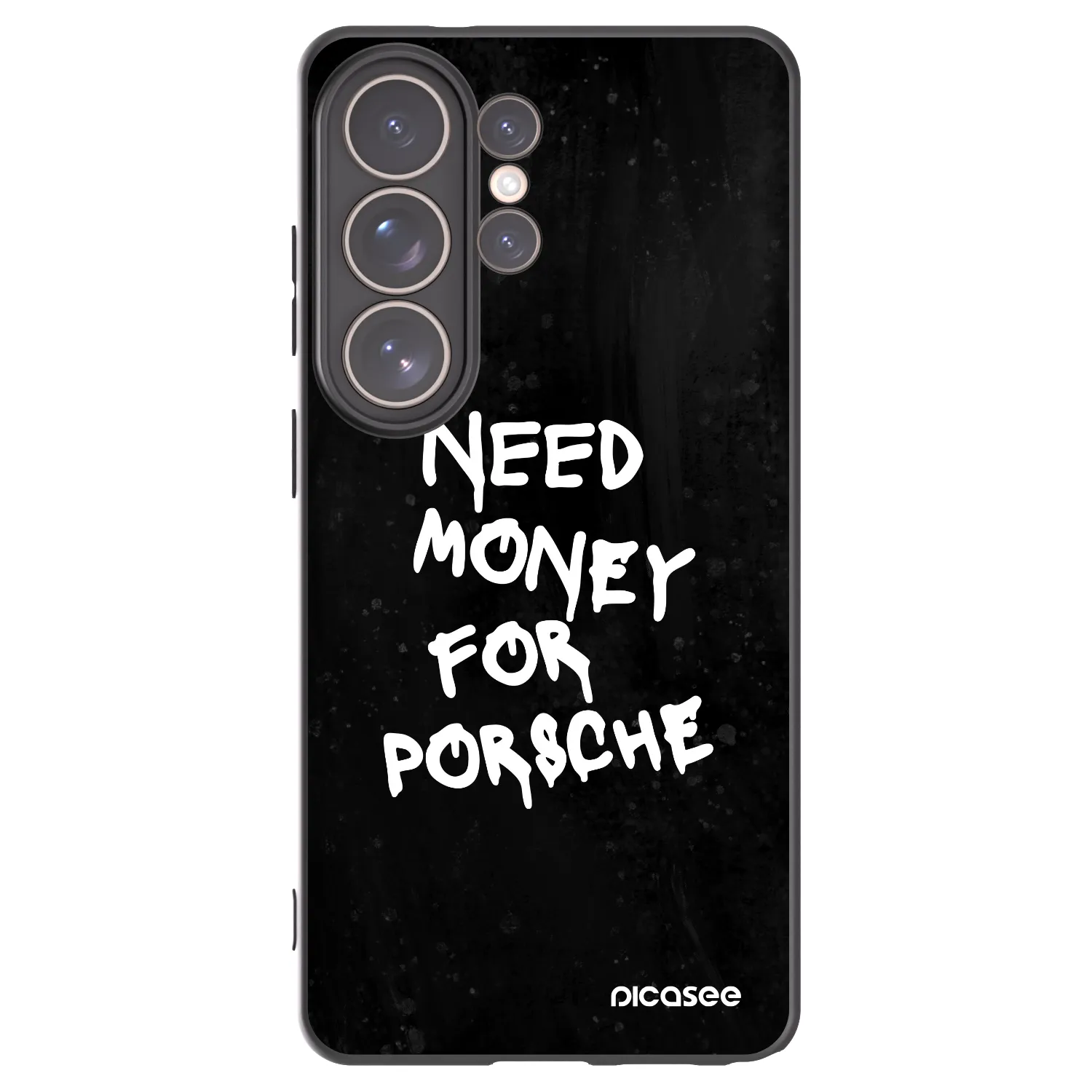 Picasee Samsung Galaxy S26 Ultra Hülle - Schwarzes Silikon - Black Dollar