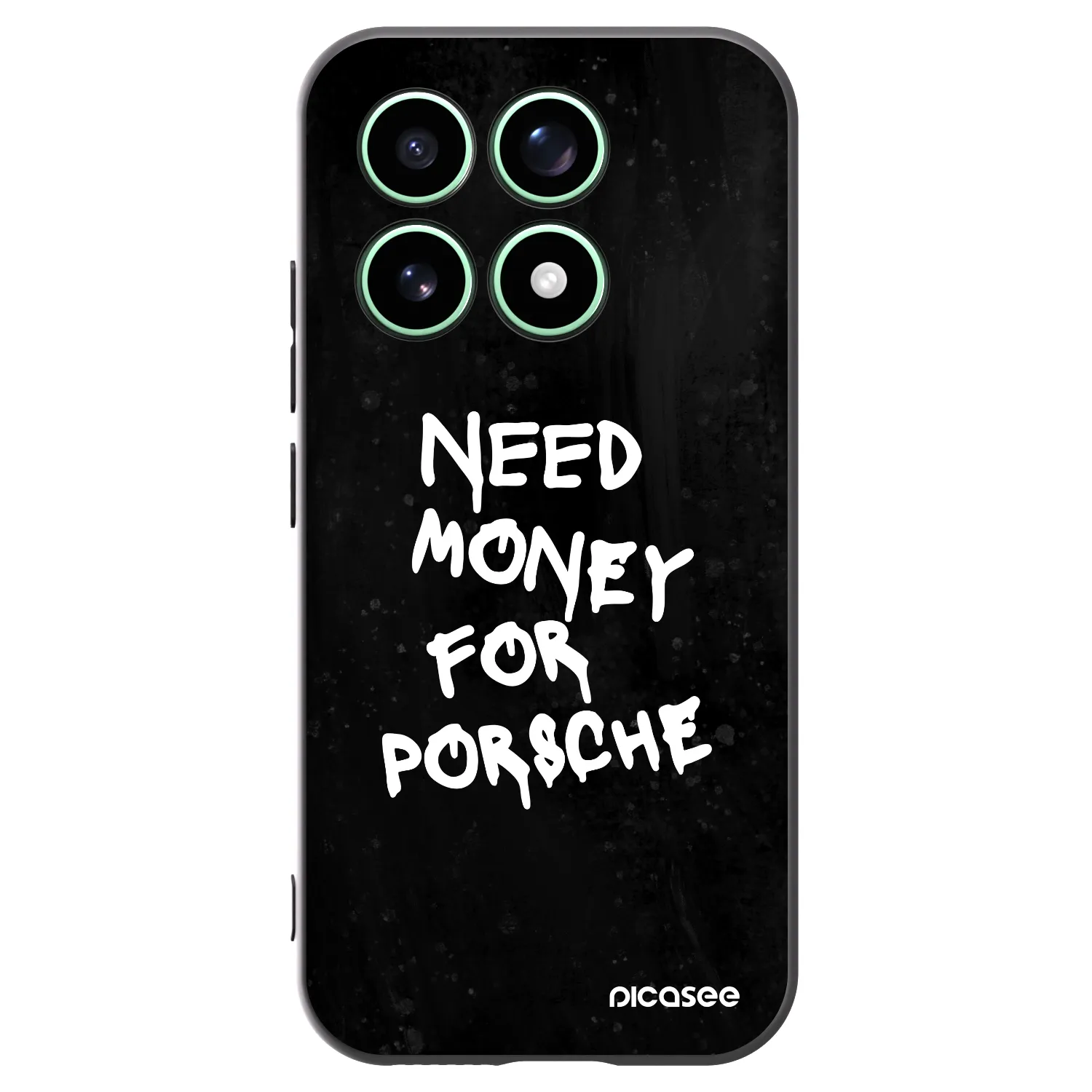 Picasee Xiaomi 17 Hülle - Schwarzes Silikon - Black Dollar