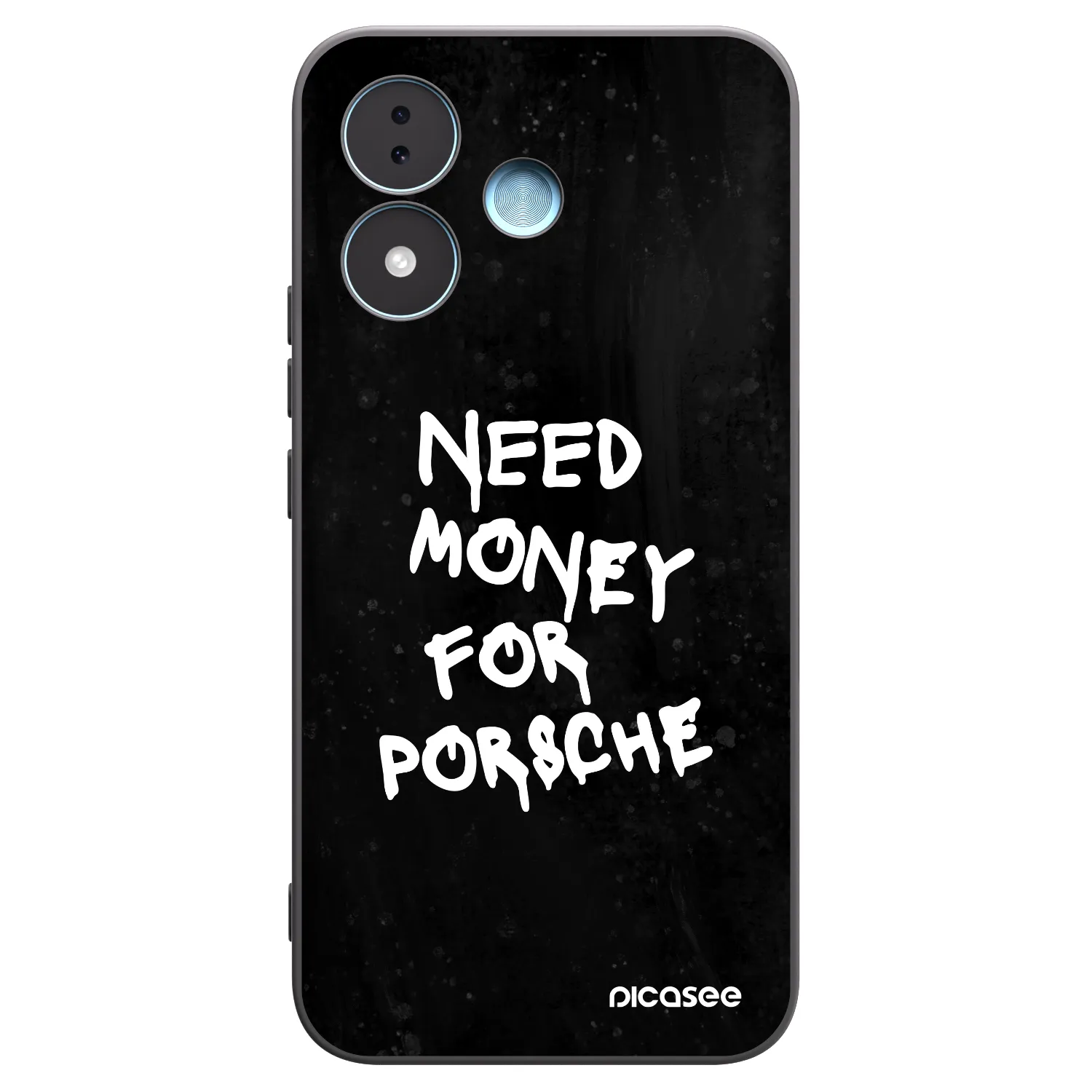Picasee Xiaomi Redmi Note 17 5G Hülle - Schwarzes Silikon - Black Dollar