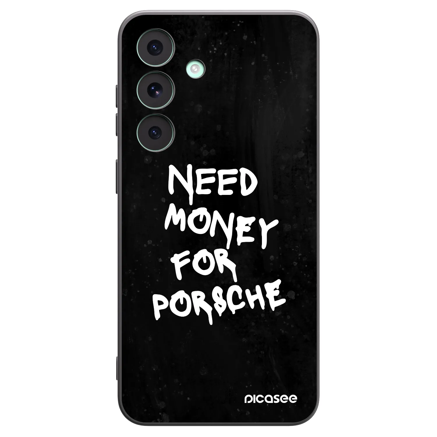 Picasee Samsung Galaxy S26 FE Hülle - Schwarzes Silikon - Black Dollar