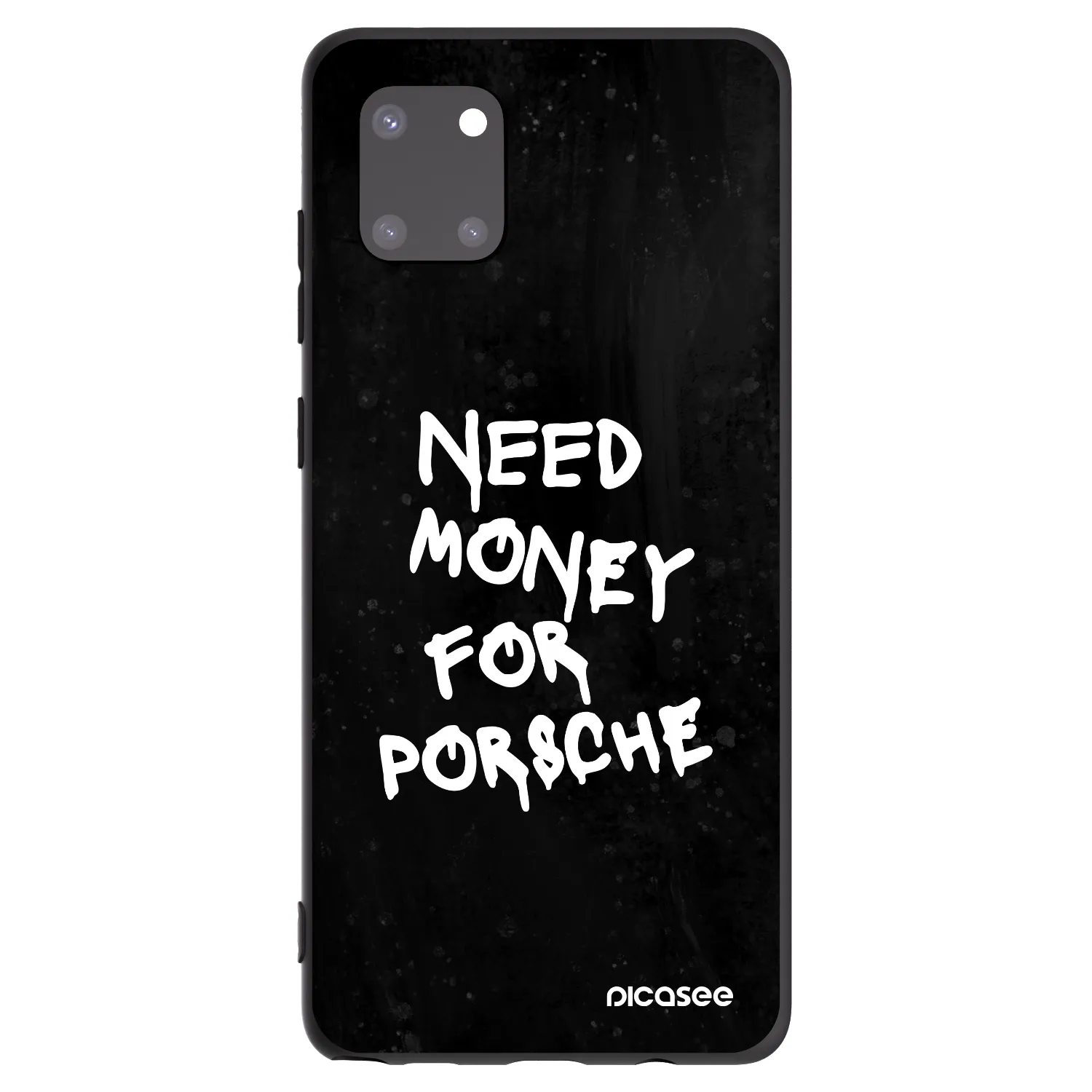 Picasee Samsung Galaxy Note 10 Lite N770F Hülle - Schwarzes Silikon - Black Dollar