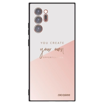 Picasee Samsung Galaxy Note 20 Ultra Hülle - Schwarzes Silikon - You create your own opportunities