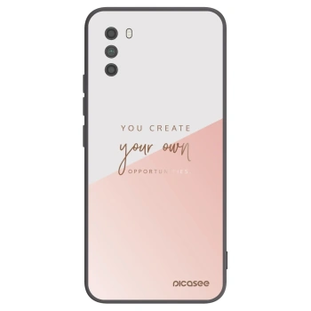 Picasee Xiaomi Poco M3 Hülle - Schwarzes Silikon - You create your own opportunities