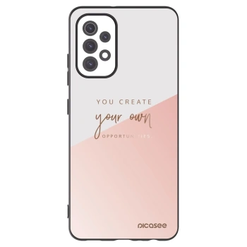 Picasee Samsung Galaxy A32 5G A326B Hülle - Schwarzes Silikon - You create your own opportunities
