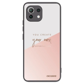 Picasee Xiaomi Mi 11 Lite Hülle - Schwarzes Silikon - You create your own opportunities