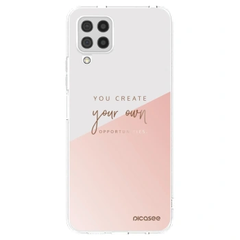 Picasee Samsung Galaxy A22 A225F 4G Hülle - Transparentes Silikon - You create your own opportunities