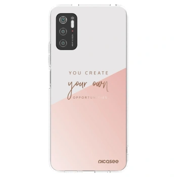 Picasee Xiaomi Poco M3 Pro 5G Hülle - Transparentes Silikon - You create your own opportunities