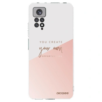 Picasee Xiaomi Redmi Note 11S 4G Hülle - Transparentes Silikon - You create your own opportunities