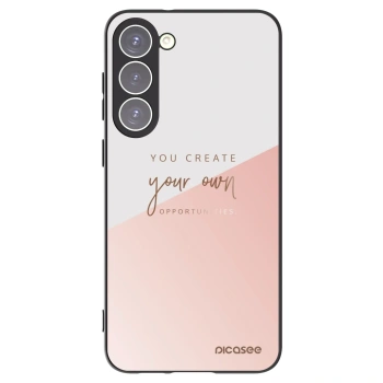 Picasee Samsung Galaxy S23+ 5G Hülle - Schwarzes Silikon - You create your own opportunities