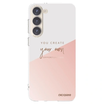 Picasee Samsung Galaxy S23+ 5G Hülle - Transparentes Silikon - You create your own opportunities