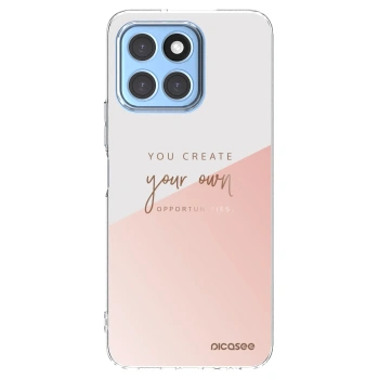 Picasee Honor X8 5G Hülle - Transparentes Silikon - You create your own opportunities