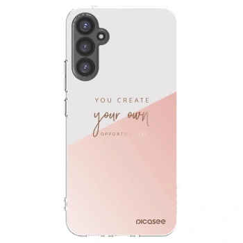 Picasee Samsung Galaxy A34 5G A346B Hülle - Transparentes Silikon - You create your own opportunities
