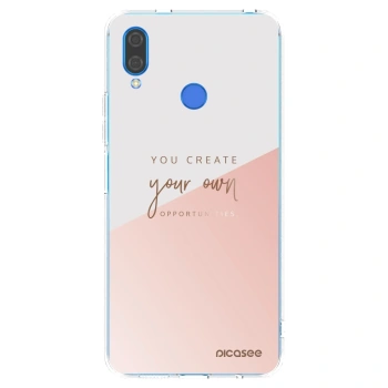 Picasee Huawei Nova 3 Hülle - Transparentes Silikon - You create your own opportunities