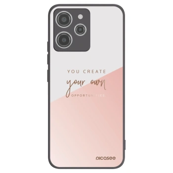 Picasee Xiaomi Redmi 12 4G Hülle - Schwarzes Silikon - You create your own opportunities