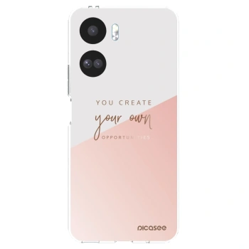 Picasee Honor 90 Lite 5G Hülle - Transparentes Silikon - You create your own opportunities