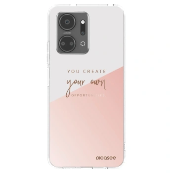 Picasee Honor X7a Hülle - Transparentes Silikon - You create your own opportunities