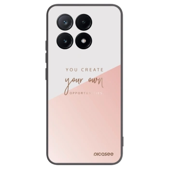 Picasee Xiaomi Poco X6 Pro Hülle - Schwarzes Silikon - You create your own opportunities