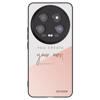 Picasee Xiaomi 14 Ultra Hülle - Schwarzes Silikon - You create your own opportunities