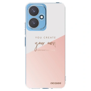Picasee Xiaomi Redmi 13C 5G Hülle - Transparentes Silikon - You create your own opportunities