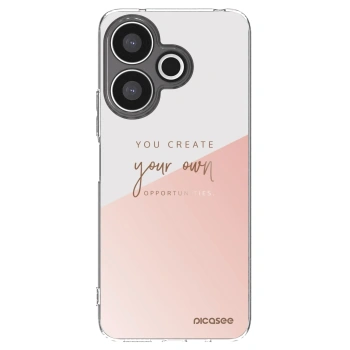 Picasee Xiaomi Redmi 13 4G Hülle - Transparentes Silikon - You create your own opportunities