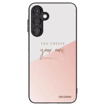 Picasee Samsung Galaxy A16 5G Hülle - Schwarzes Silikon - You create your own opportunities