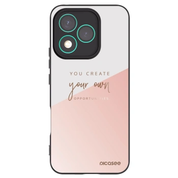 Picasee Honor 400 Lite 5G Hülle - Schwarzes Silikon - You create your own opportunities