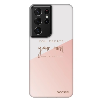 Picasee Fashion Case für Samsung Galaxy S21 Ultra 5G G998B - You create your own opportunities