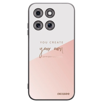 Picasee Motorola Moto G77 Hülle - Schwarzes Silikon - You create your own opportunities