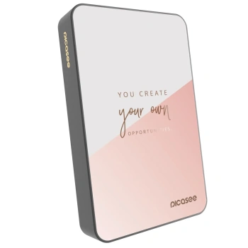 Picasee Powerbank mit MagSafe 10 000 mAh Grau - You create your own opportunities