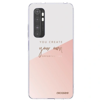 Picasee Xiaomi Mi Note 10 Lite Hülle - Transparentes Silikon - You create your own opportunities