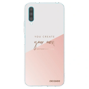 Picasee Samsung Galaxy A30s A307F Hülle - Transparentes Silikon - You create your own opportunities