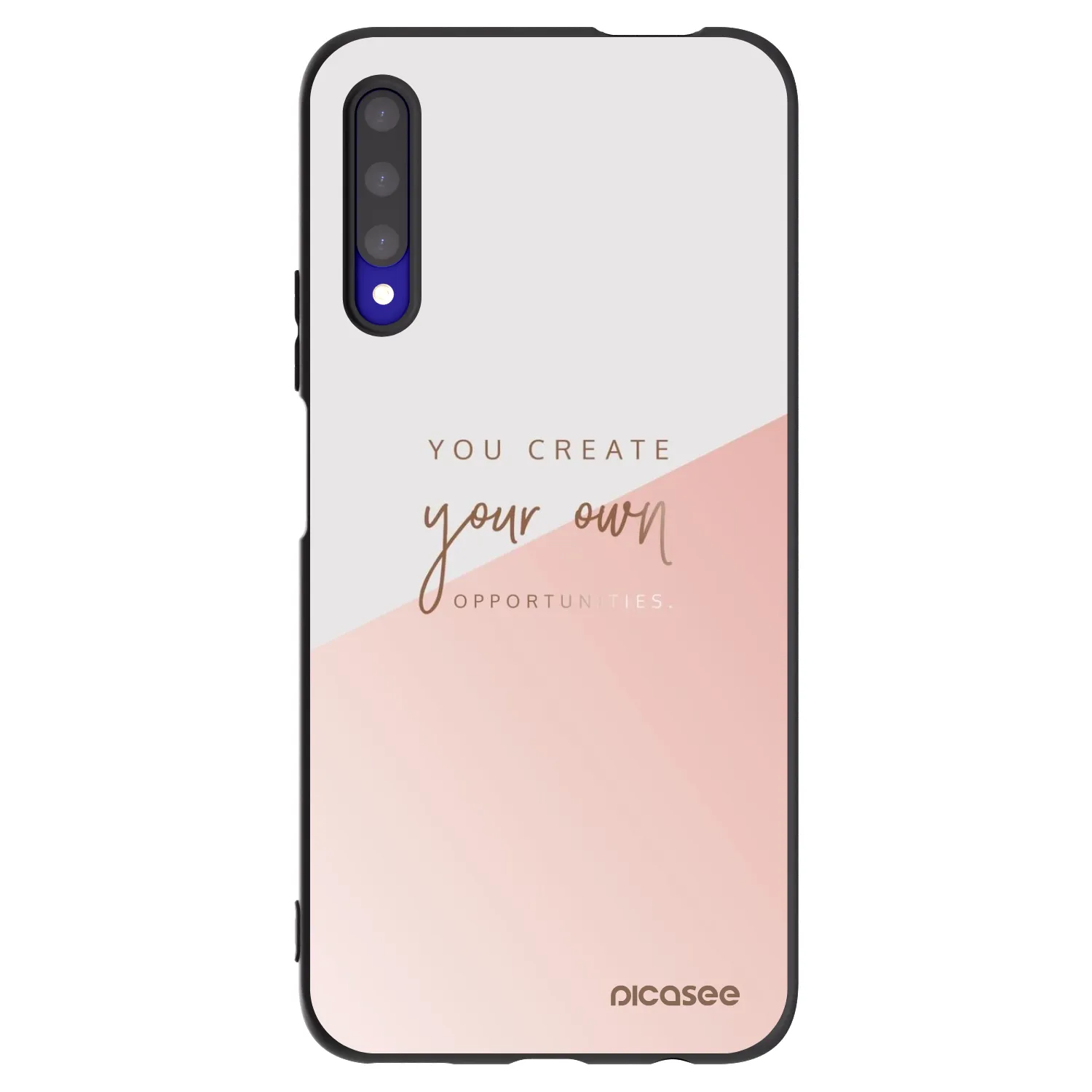Picasee Honor 9X Pro Hülle - Schwarzes Silikon - You create your own opportunities