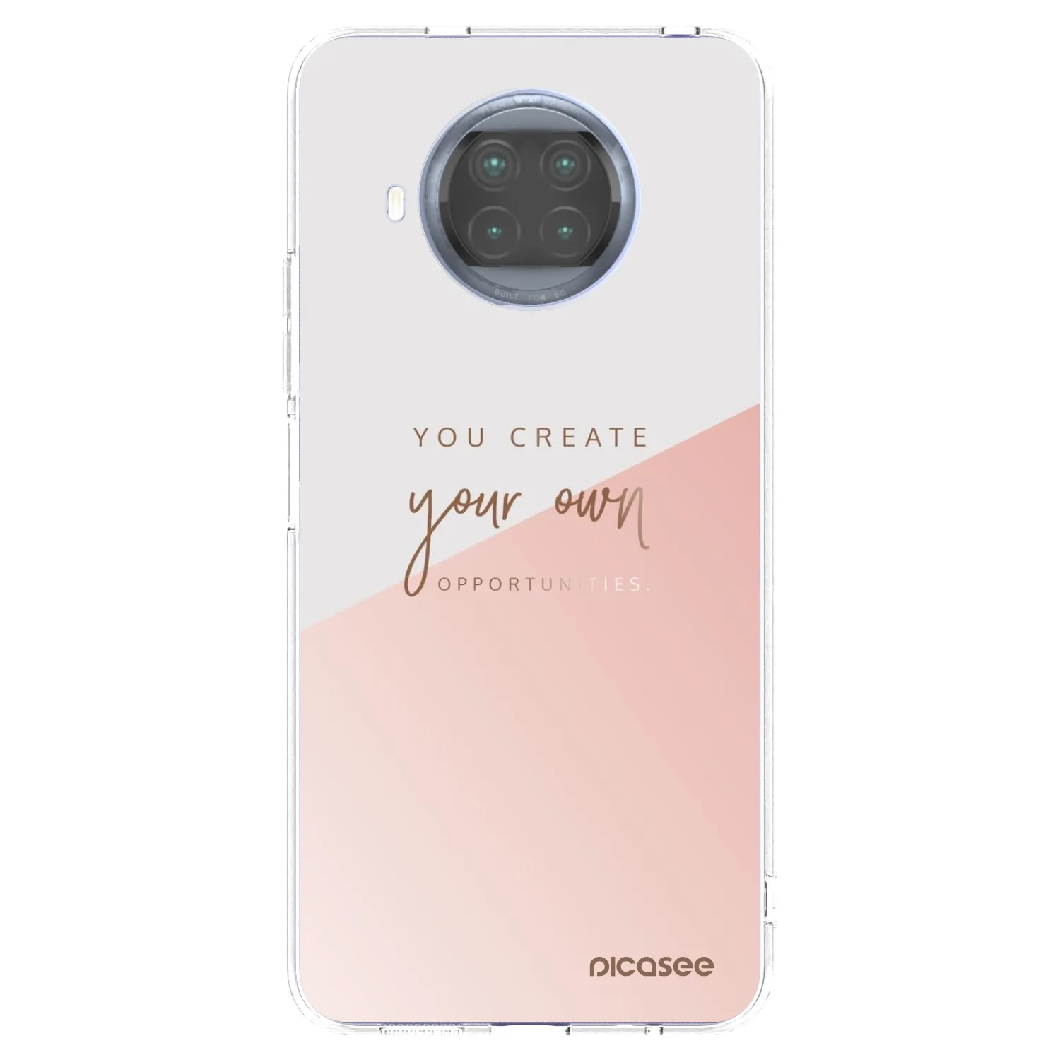 Picasee Xiaomi Mi 10T Lite Hülle - Transparentes Silikon - You create your own opportunities