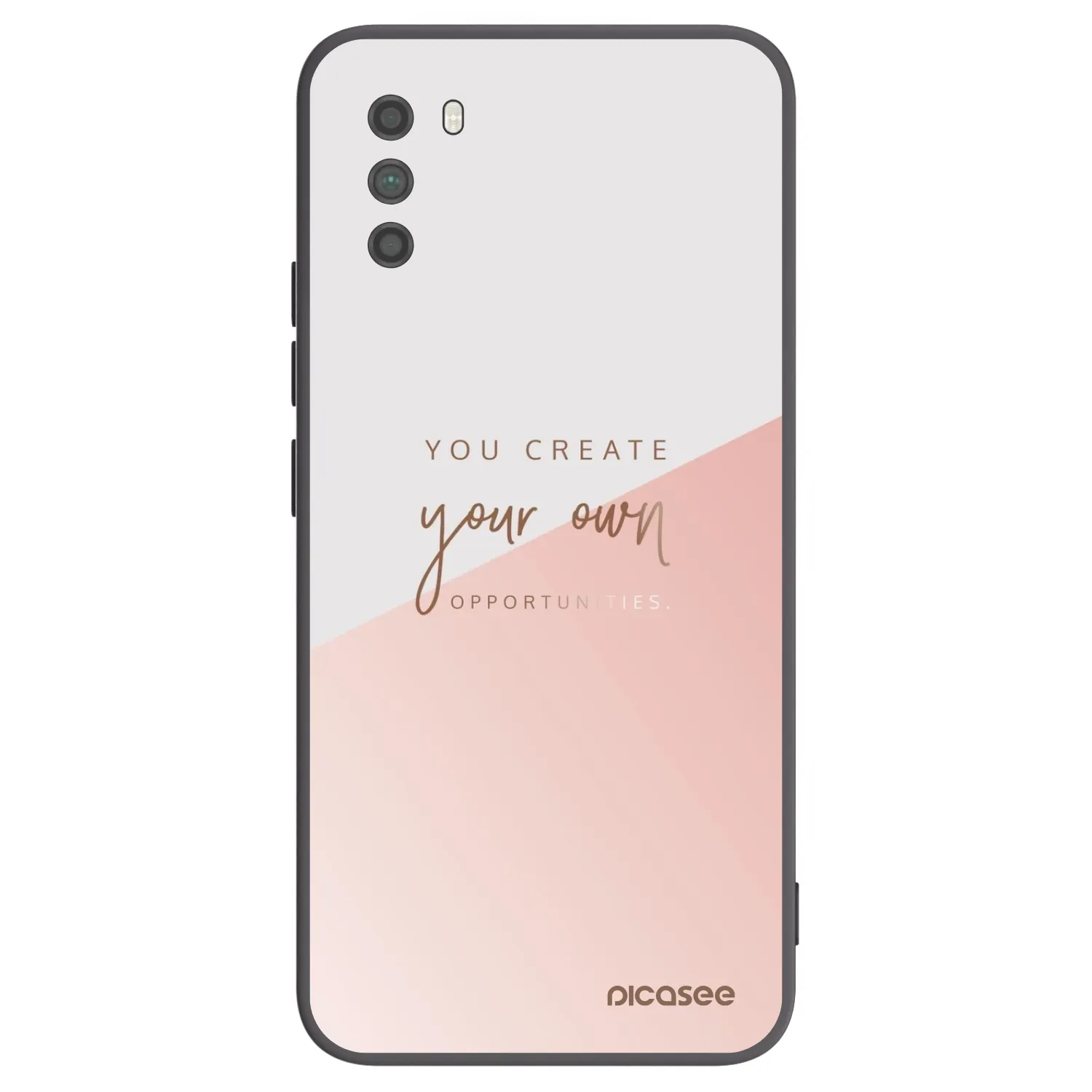 Picasee Xiaomi Poco M3 Hülle - Schwarzes Silikon - You create your own opportunities