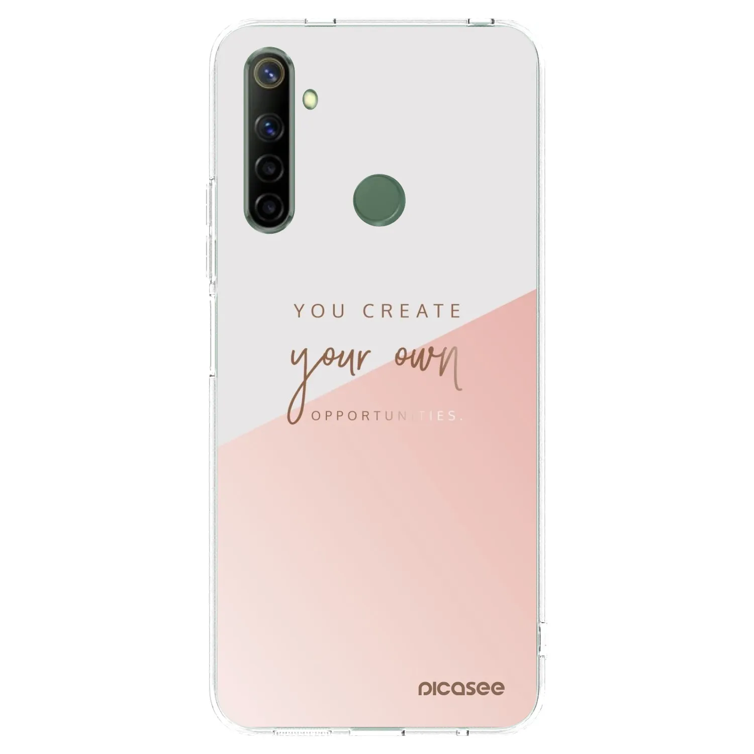 Picasee Realme 6i Hülle - Transparentes Silikon - You create your own opportunities