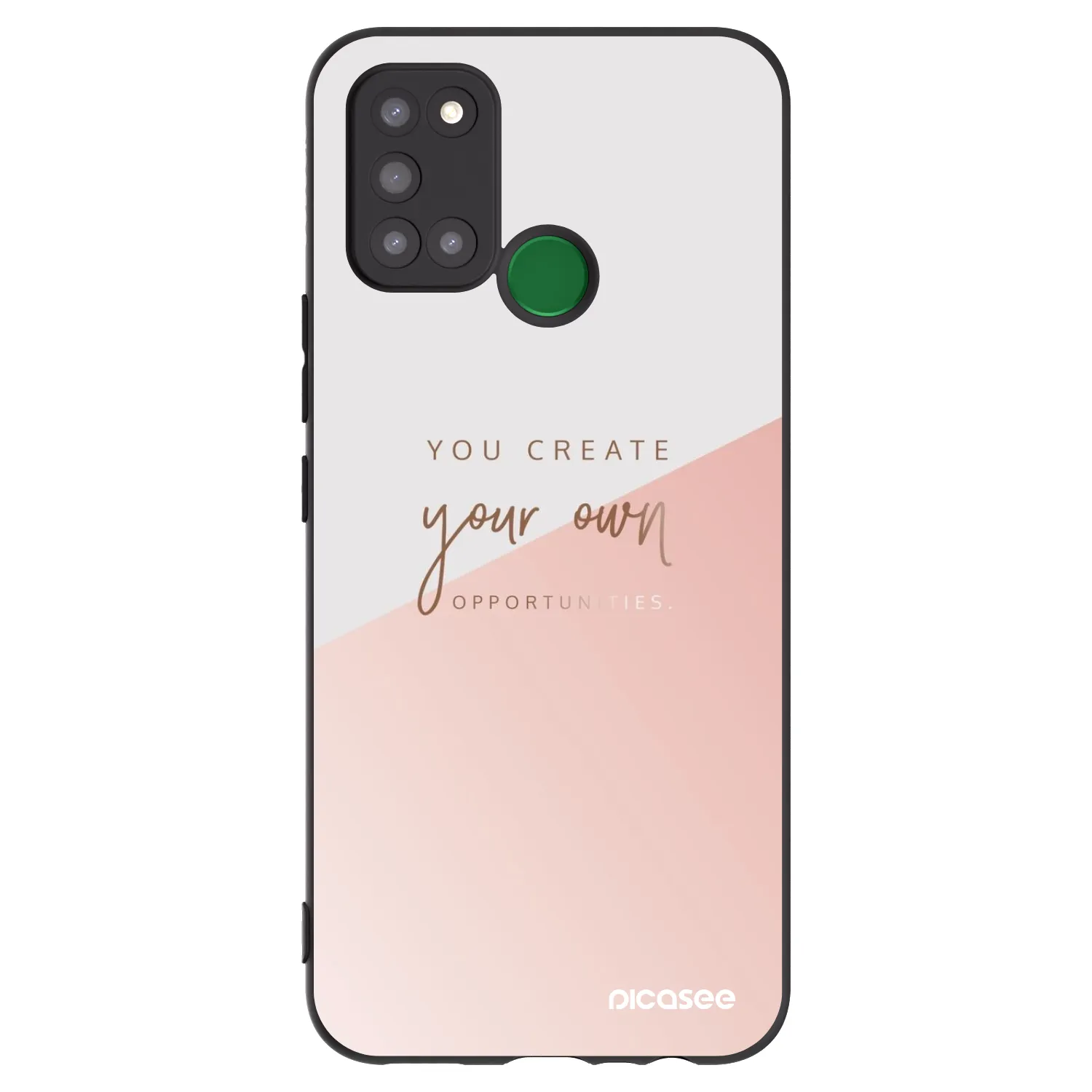 Picasee Realme 7i Hülle - Schwarzes Silikon - You create your own opportunities