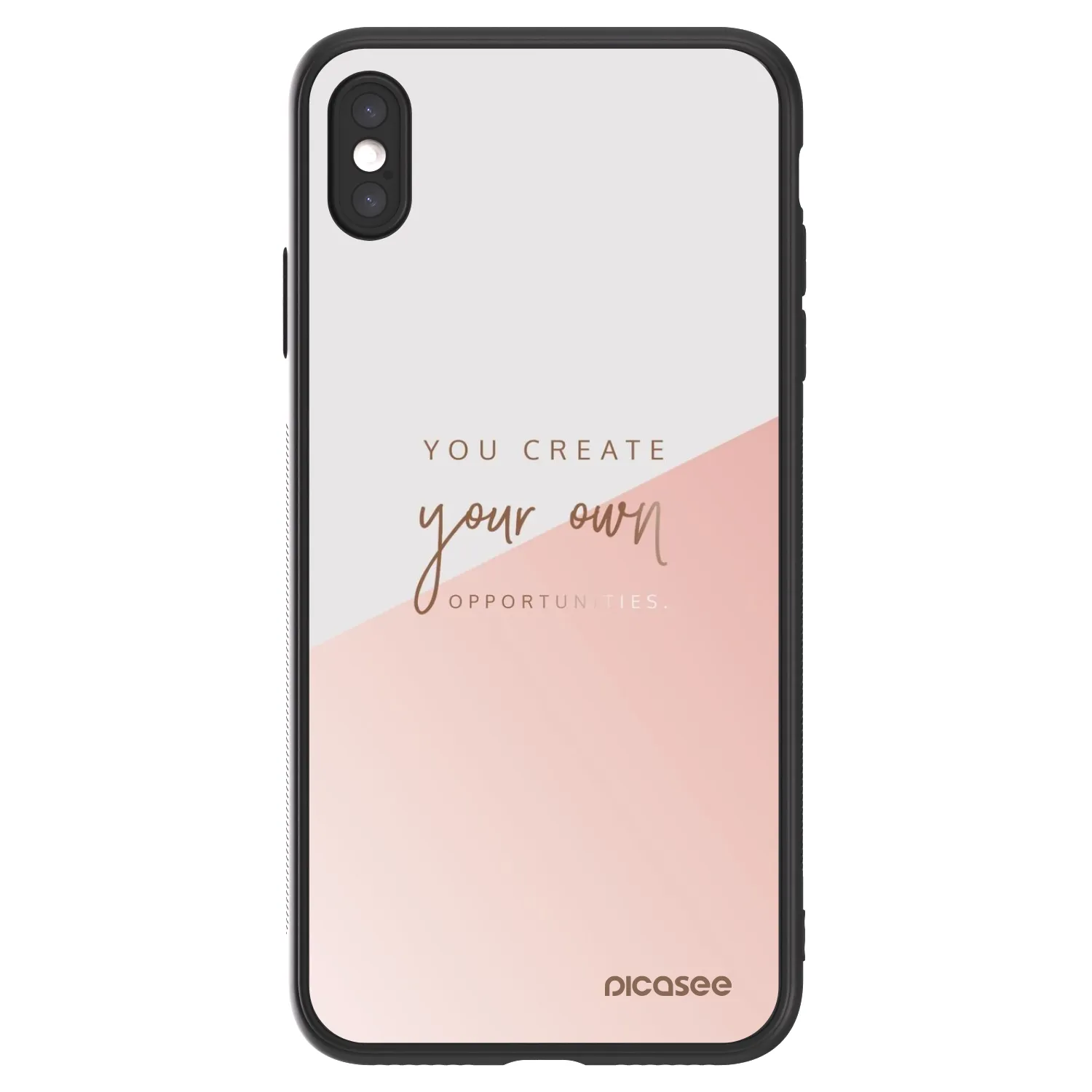 Picasee ULTIMATE CASE für Apple iPhone XS Max - You create your own opportunities