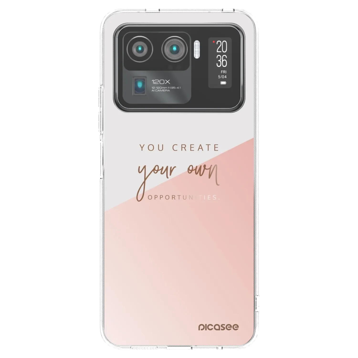 Picasee Xiaomi Mi 11 Ultra Hülle - Transparentes Silikon - You create your own opportunities