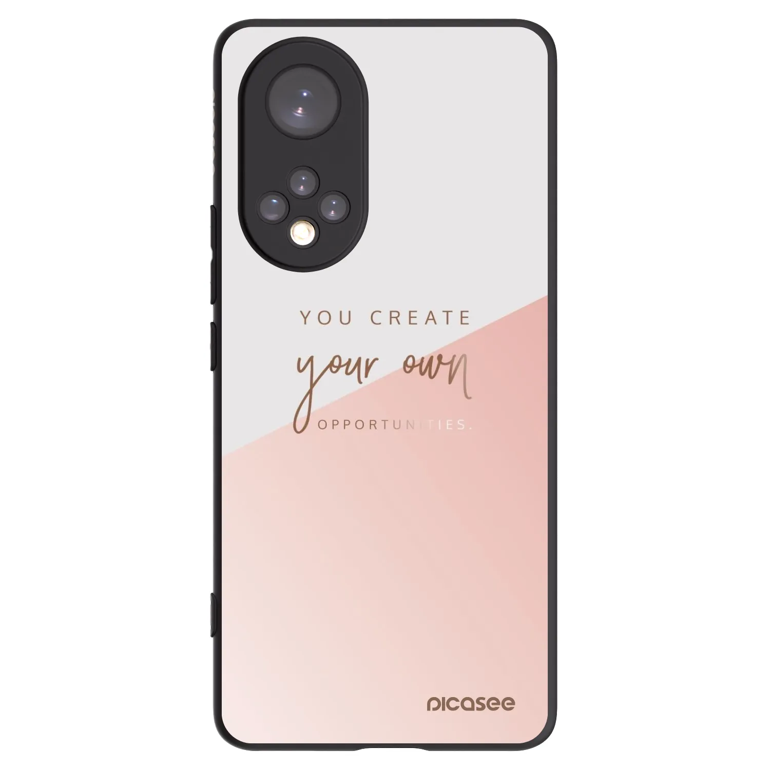 Picasee Honor 50 5G Hülle - Schwarzes Silikon - You create your own opportunities