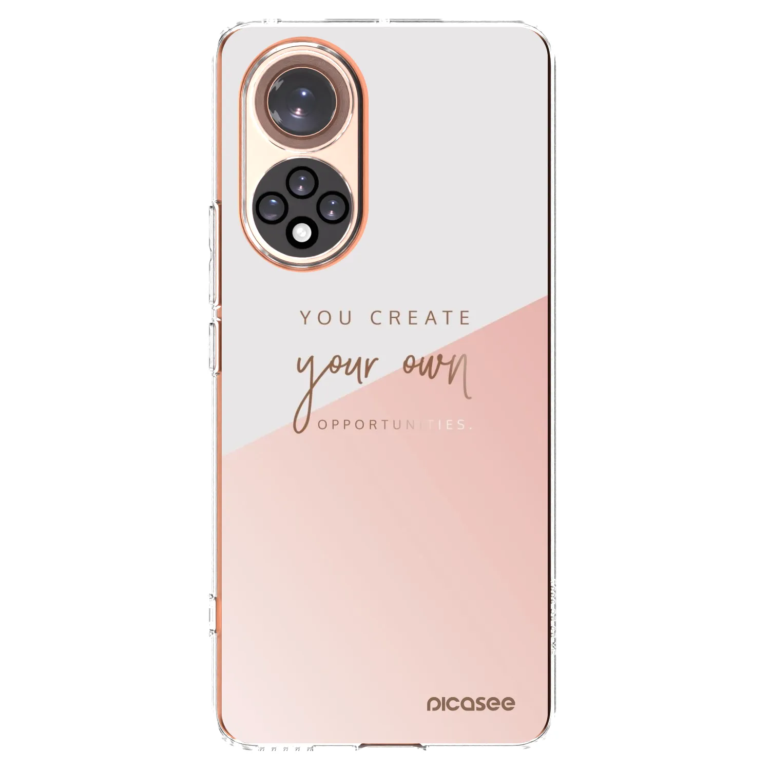 Picasee Honor 50 5G Hülle - Transparentes Silikon - You create your own opportunities