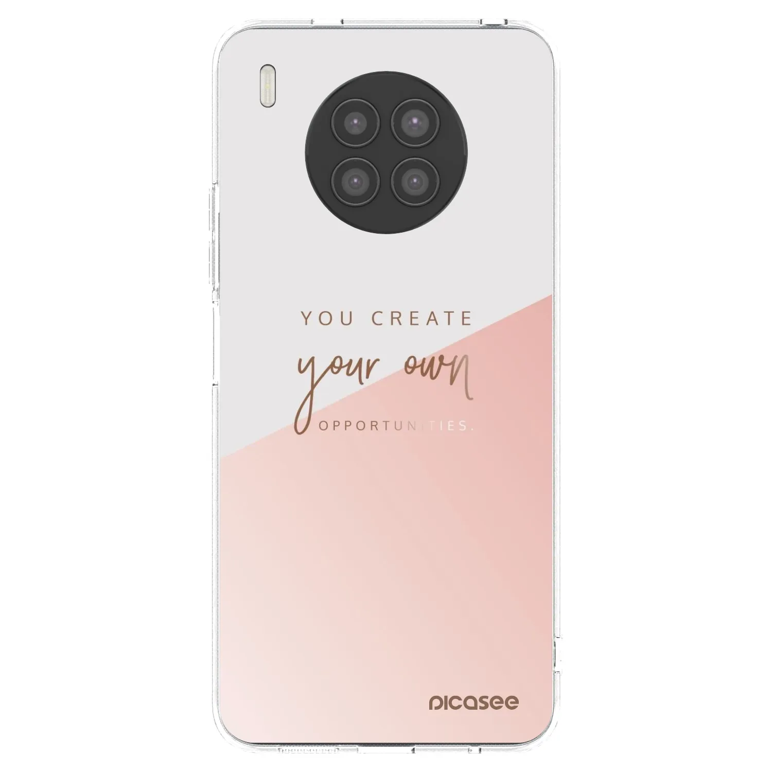 Picasee Huawei Nova 8i Hülle - Transparentes Silikon - You create your own opportunities