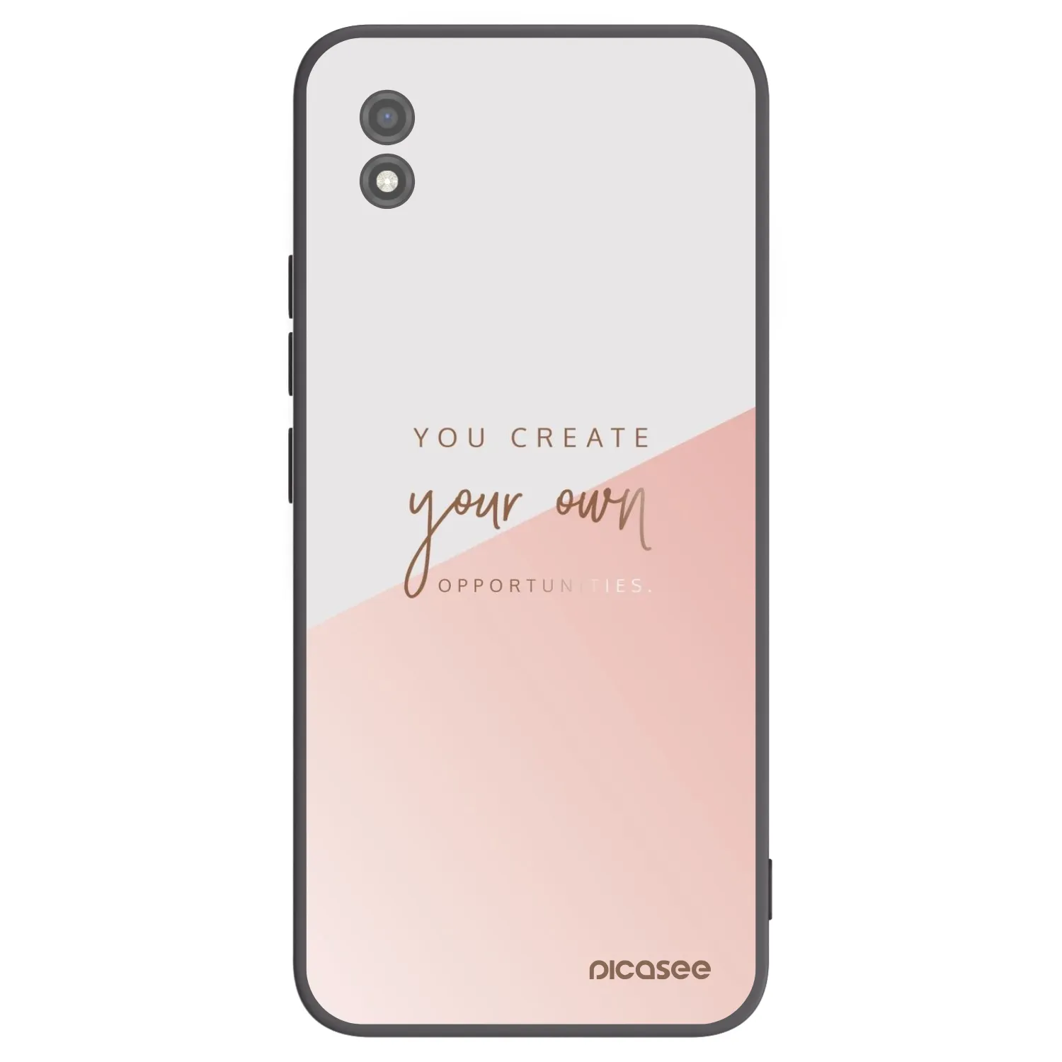Picasee Realme C11 (2021) Hülle - Schwarzes Silikon - You create your own opportunities