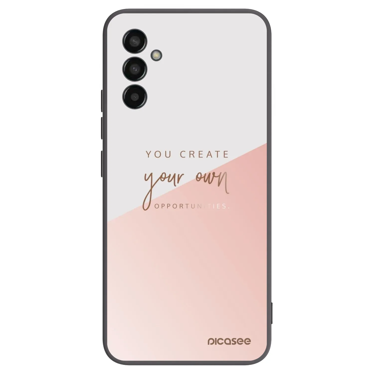 Picasee Samsung Galaxy M13 M135F Hülle - Schwarzes Silikon - You create your own opportunities