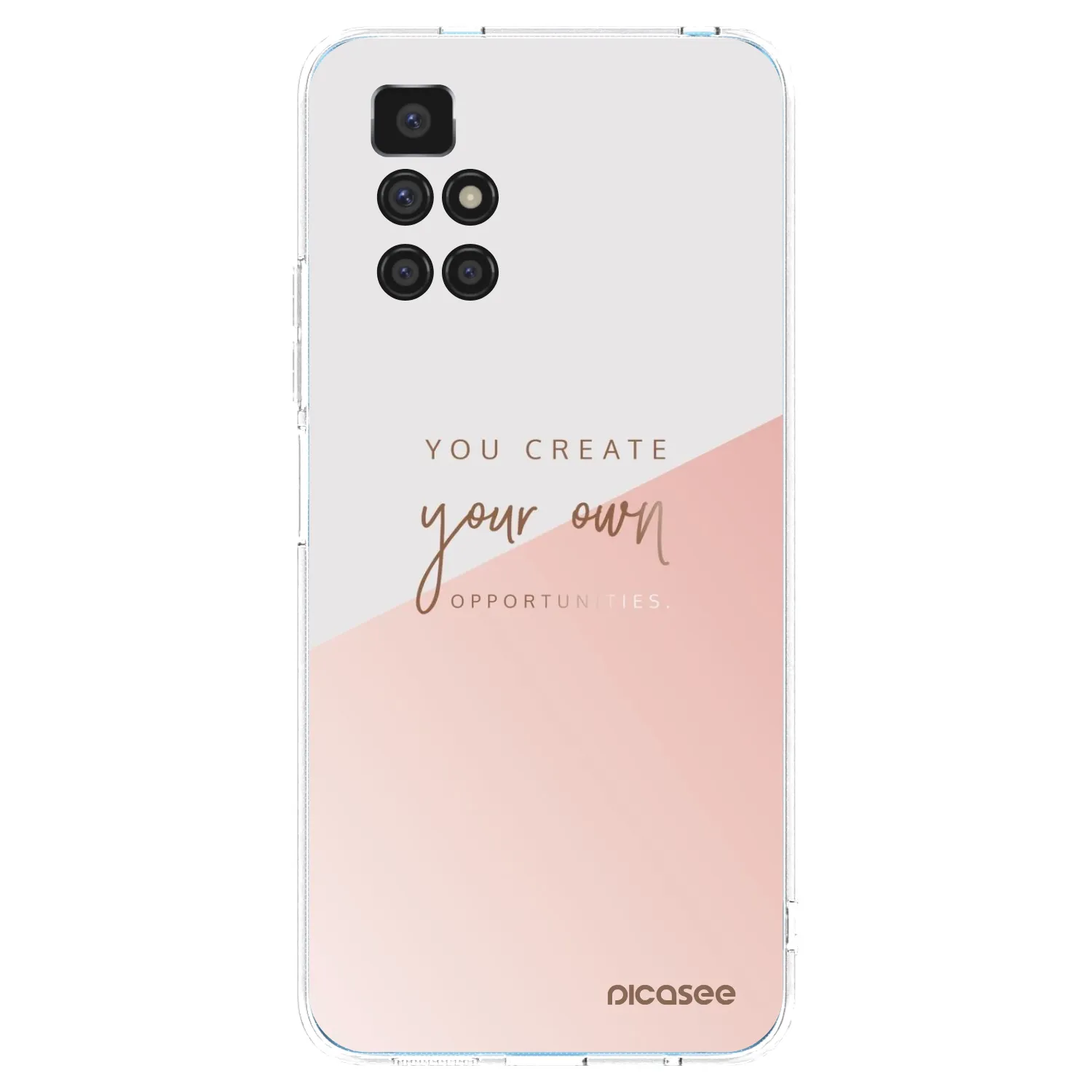 Picasee Xiaomi Redmi 10 (2022) Hülle - Transparentes Silikon - You create your own opportunities