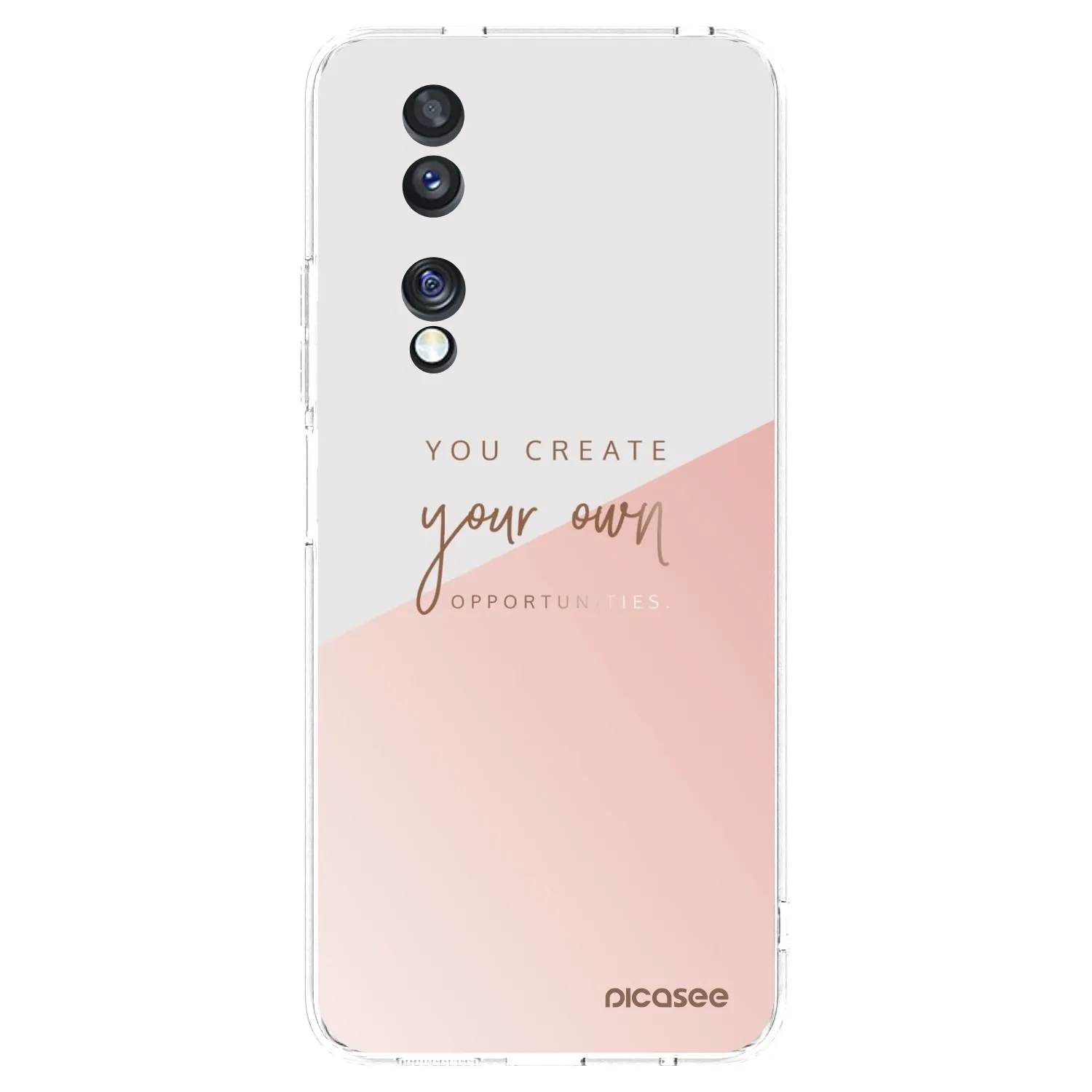 Picasee Honor 70 Hülle - Transparentes Silikon - You create your own opportunities